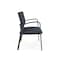 Lesro Newport 2 Seat Tandem Seating Metal Frame No Center Arms, Charcoal, RS Night Sky Upholstery NP1501 - alternate 2
